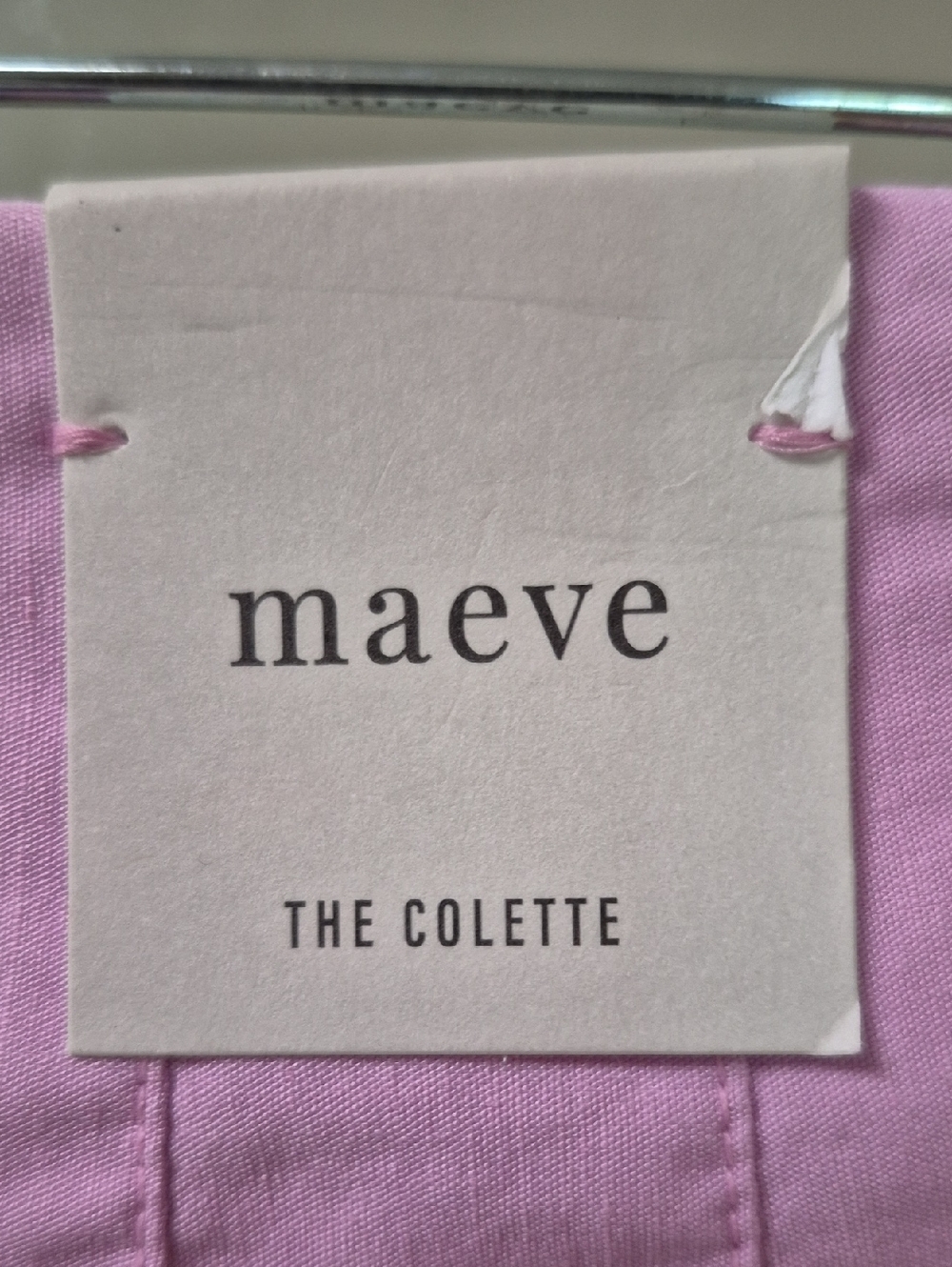 NWT Anthropologie Maeve Colette Pink Pants Bottom Ruffle Sz 28 $130 - Picture 4 of 7